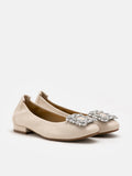 Oriole Embellished Buckle Ballet Flats