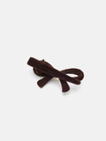 PAZZION, Paulina Bow Hair Clip, Khaki