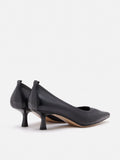 PAZZION, Philo Pointed Toe Low Heels, Black