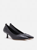 PAZZION, Philo Pointed Toe Low Heels, Black