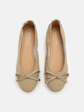 PAZZION, Quinn's Ballerina Flats, Light Green