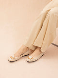 PAZZION, Rahma Ornament Flats, Beige