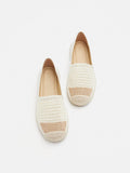 PAZZION, Shae Colour Blocked Espadrilles, Beige