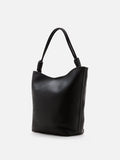 PAZZION, Sierra Knotted Handle Tote, Black