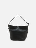 Tate Pebbled Buckle Bag