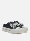 Wilhelmina Slip-on Pearl Bow Sneakers