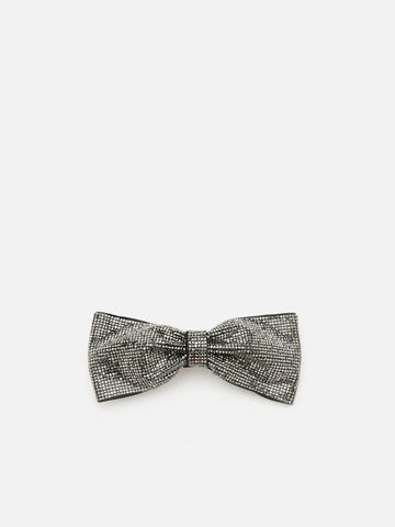 Ysabel Crystal Embellished Bow Hair Clip