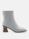 PAZZION, Zari Ankle Boots, Grey