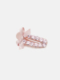 PAZZION, Zari Bow Hair Clip, Pink