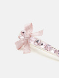PAZZION, Zelda Bow Hair Clip, Pink