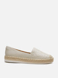 PAZZION, Zuma Quilted Espadrilles, Beige