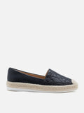 PAZZION, Zuma Quilted Espadrilles, Black