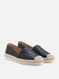 PAZZION, Zuma Quilted Espadrilles, Black