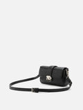 PAZZION, Amarilla Shoulder Bag, Black