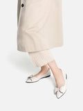 PAZZION, Amora Twin Bow Foldable Flats, Beige