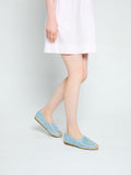 PAZZION, Cordelia Iridescent Espadrilles, Blue