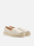 PAZZION, Elodie Quilted Espadrilles, Beige