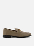 PAZZION, Everleigh Classic Loafers, Khaki