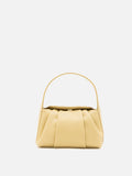 PAZZION, Lottie Pleated Bag, Yellow