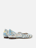 PAZZION, Twisha Weaved Flats, LightBlue